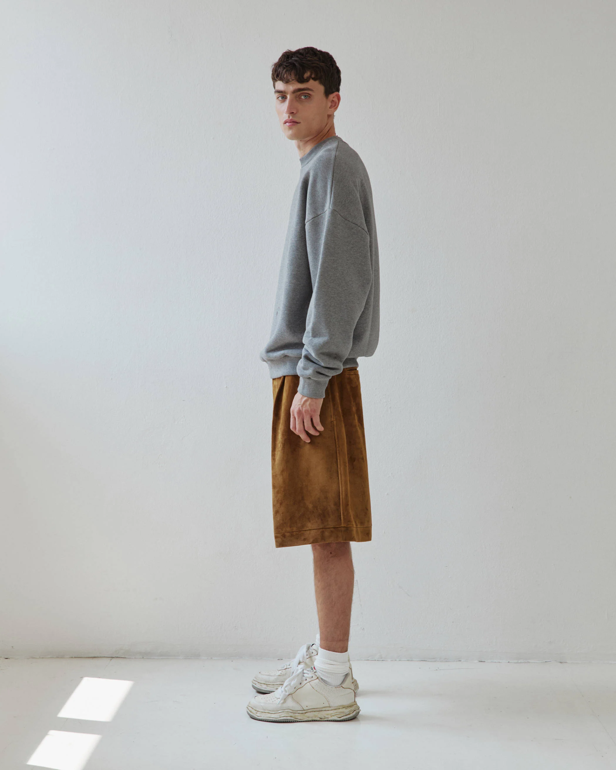 DANNY - SUEDE SHORTS - Image 2