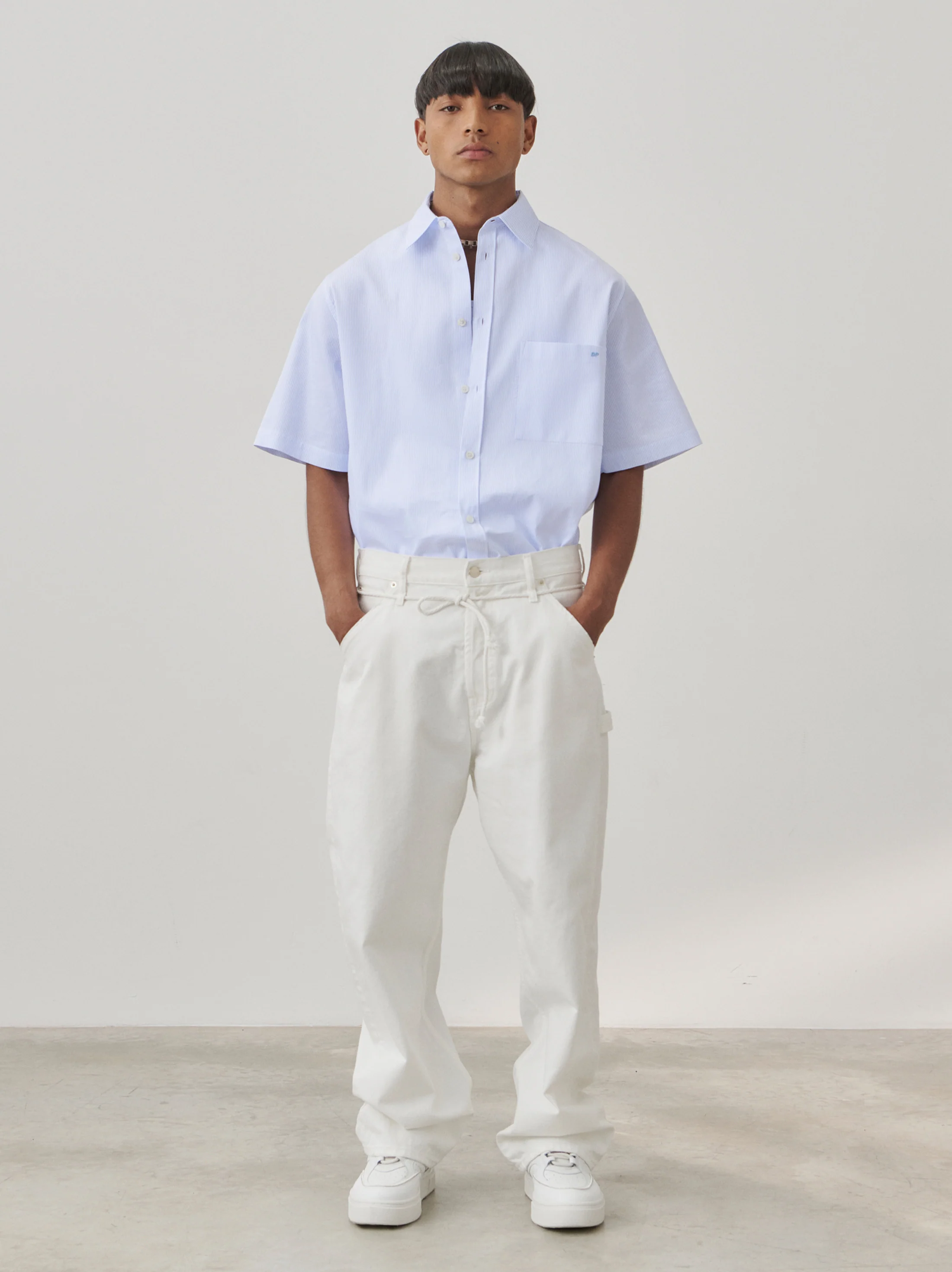 DAVID - DRAWSTRING RELAX FIT DENIM