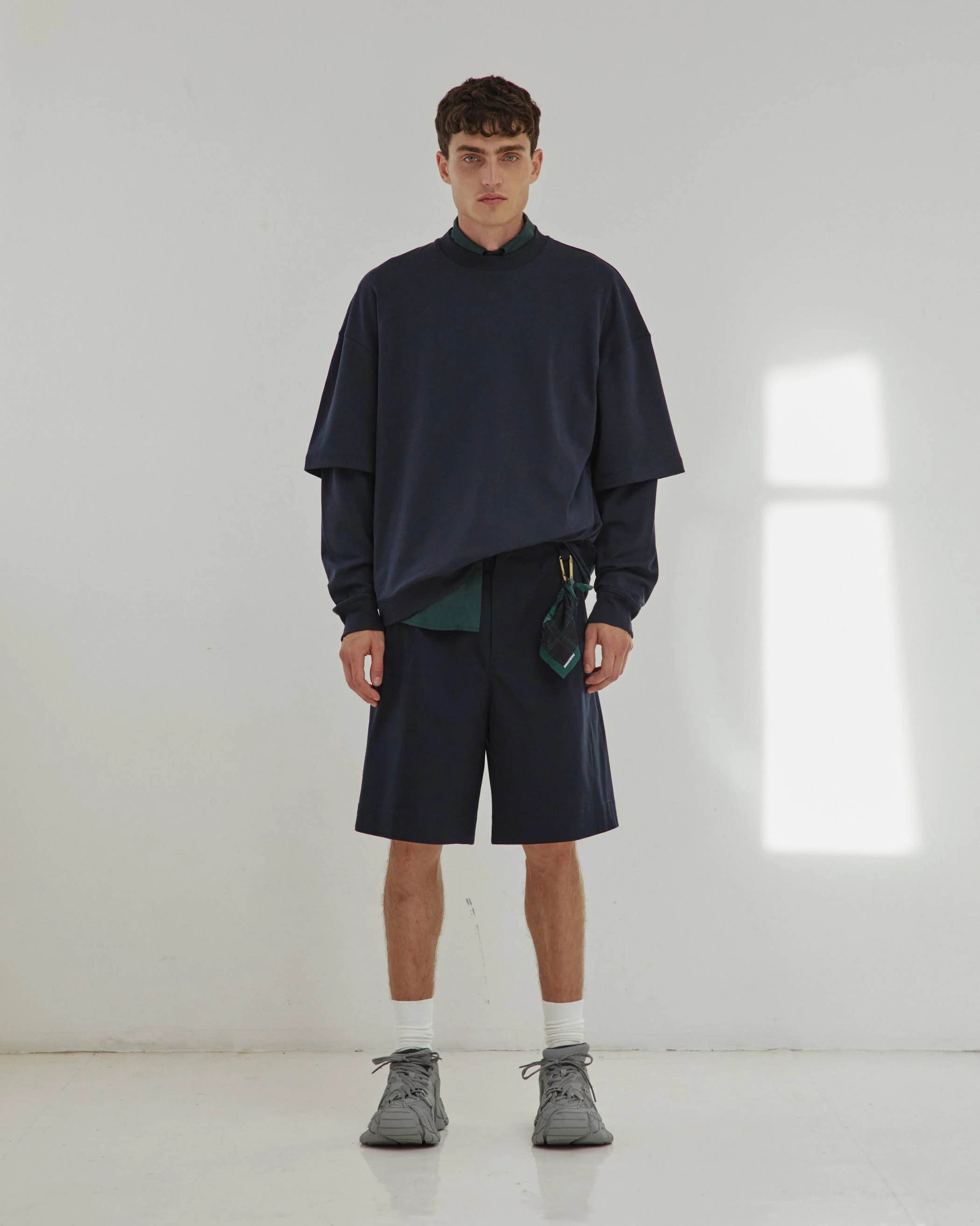 DENIS -WIDE-LEG SHORTS