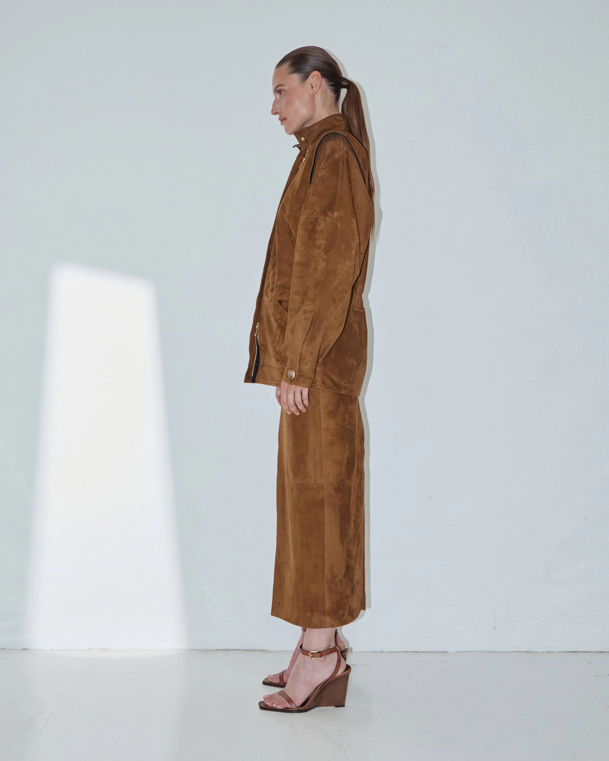 GIANNA - GILET LEATHER JACKET - Image 2