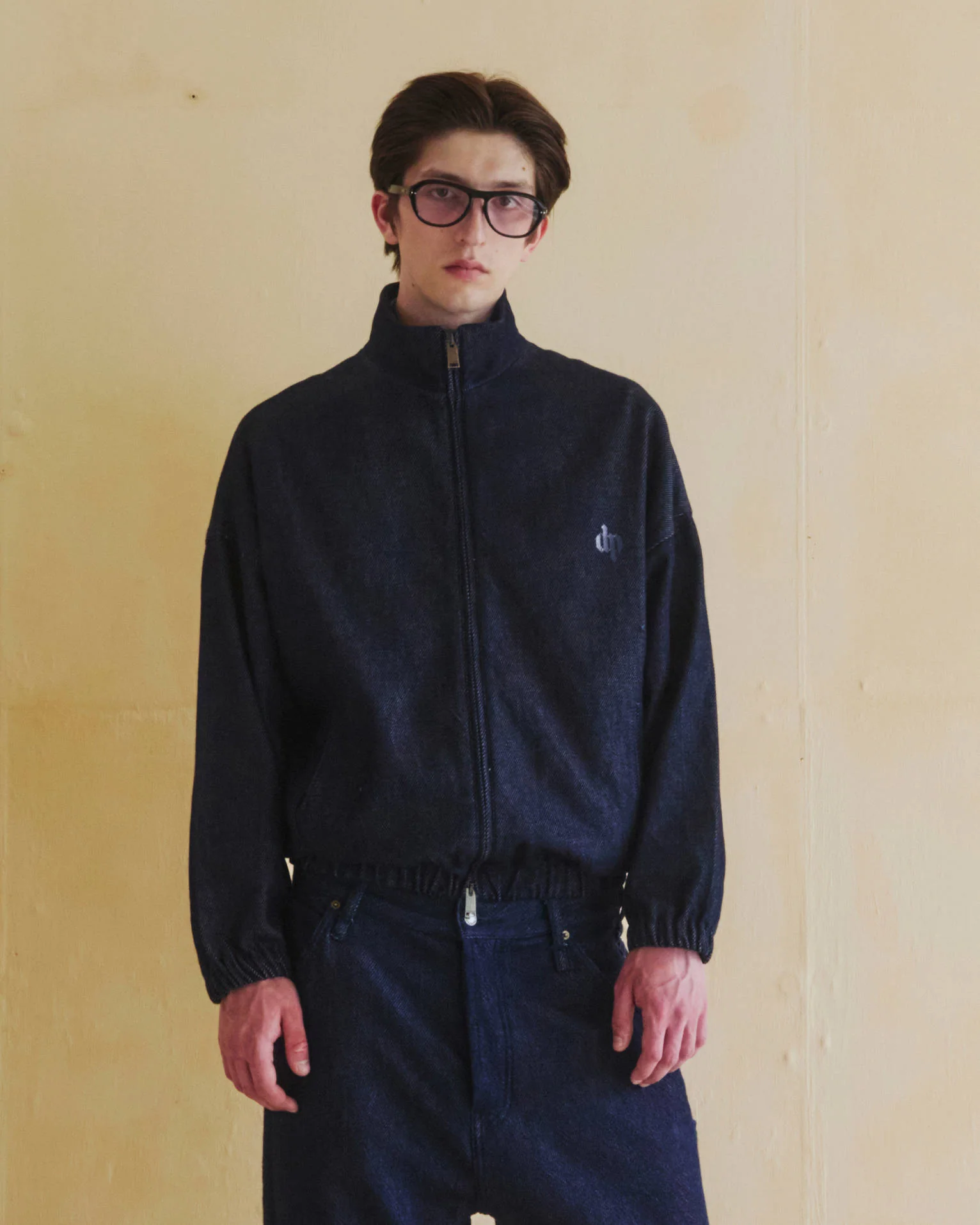 HUBERT - JAPANESE DENIM TRACK JACKET