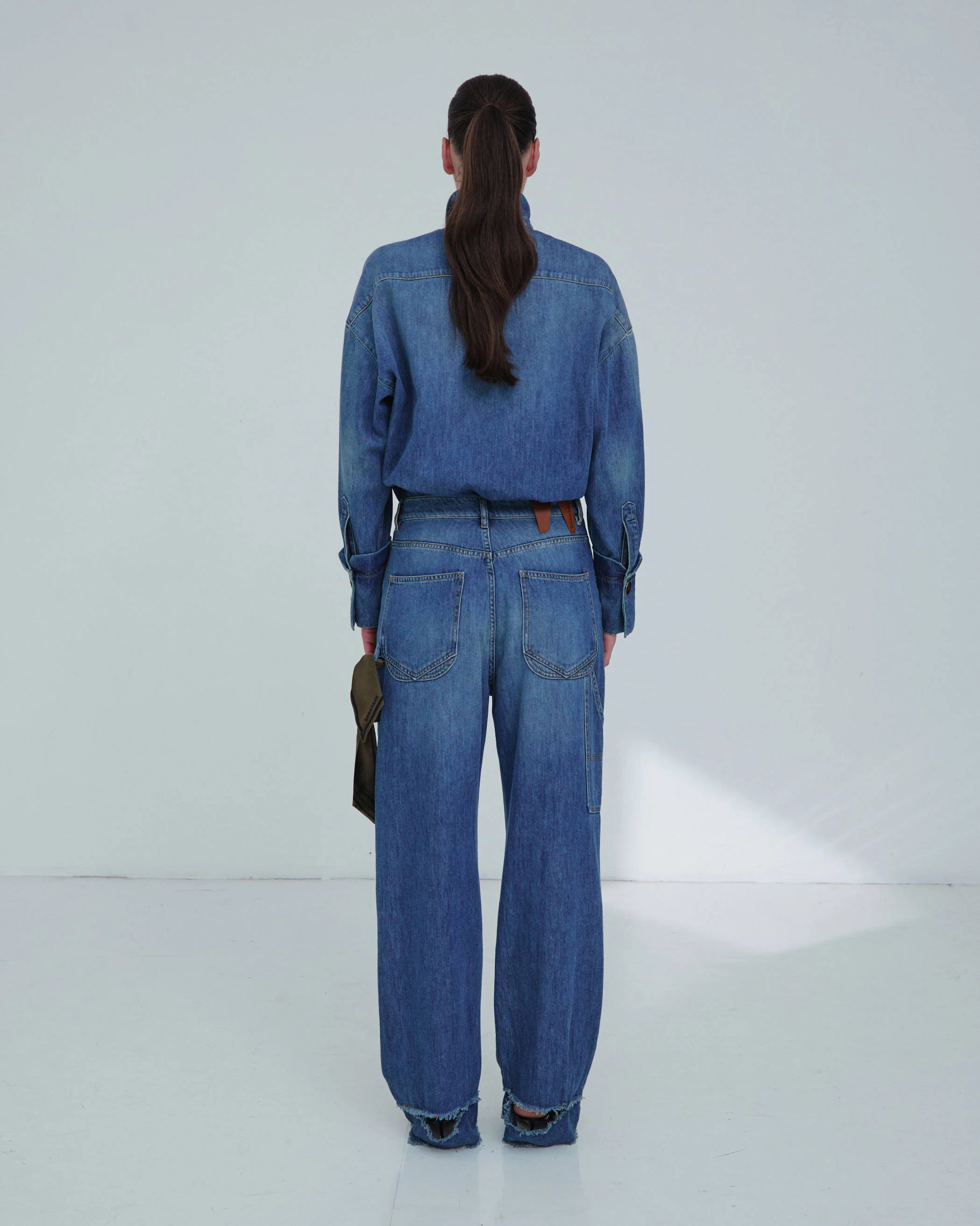 JODIE - TUNIC STYLE TENCEL SHIRT - Image 3