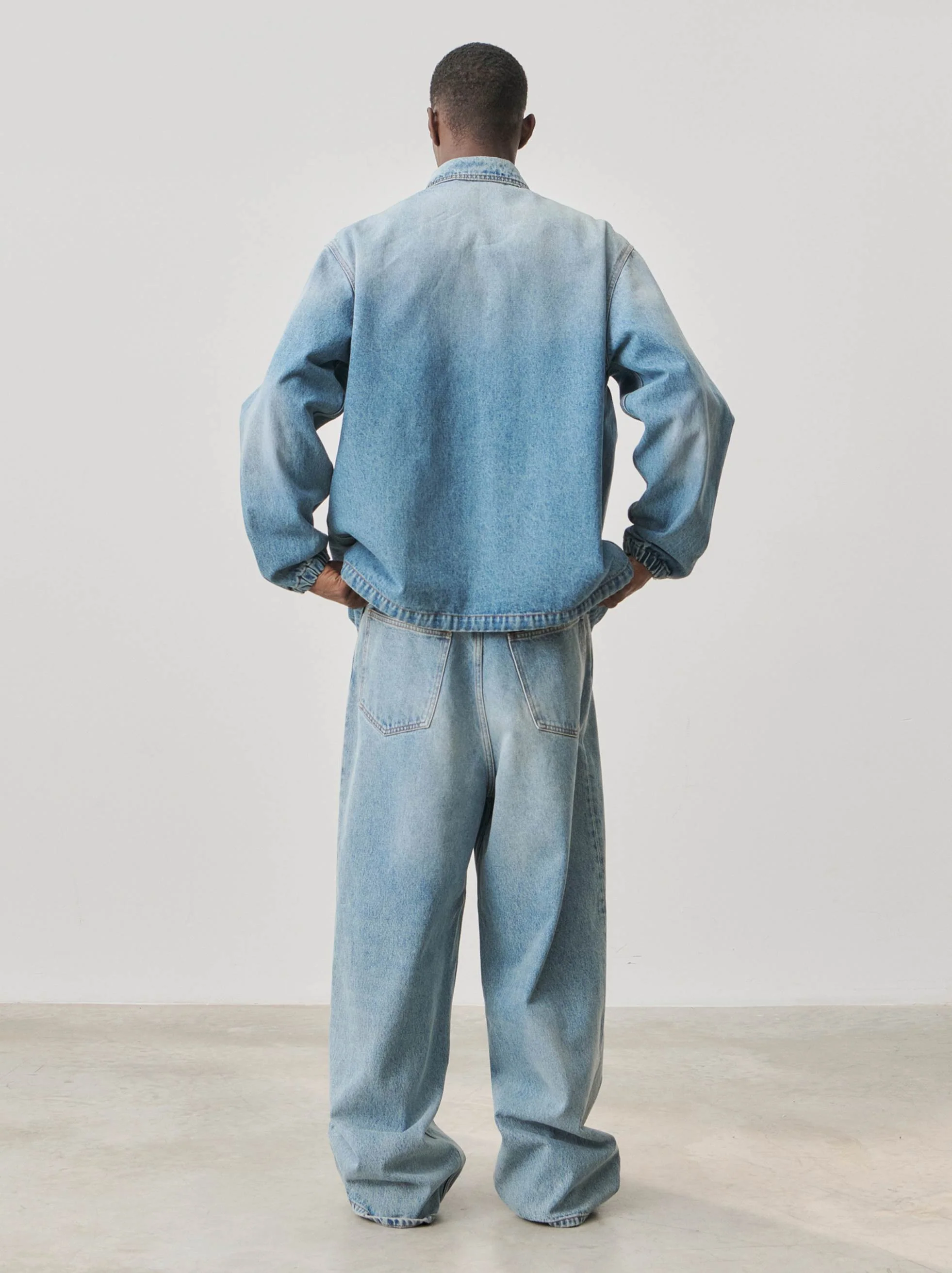 JOE - DENIM COACH JACKET - Image 3