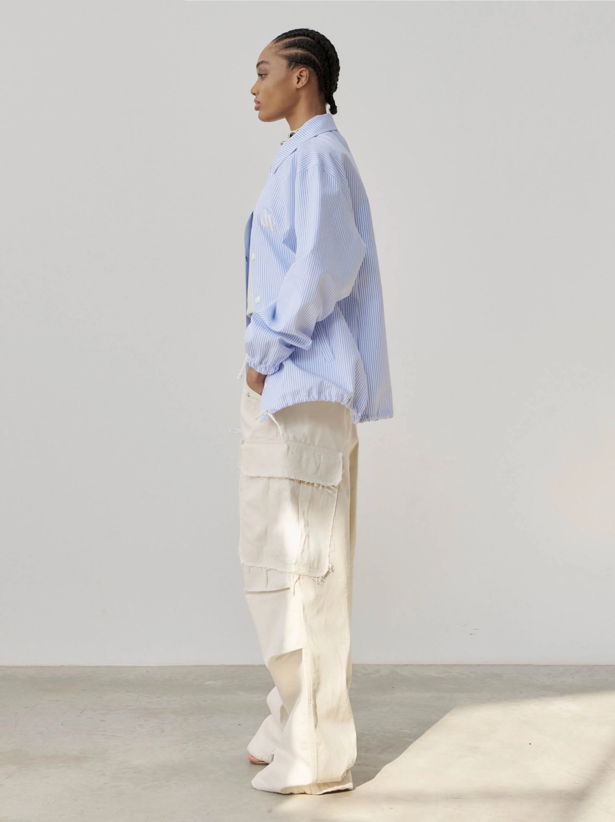 JOE - POPLIN COACH JACKET - Image 2