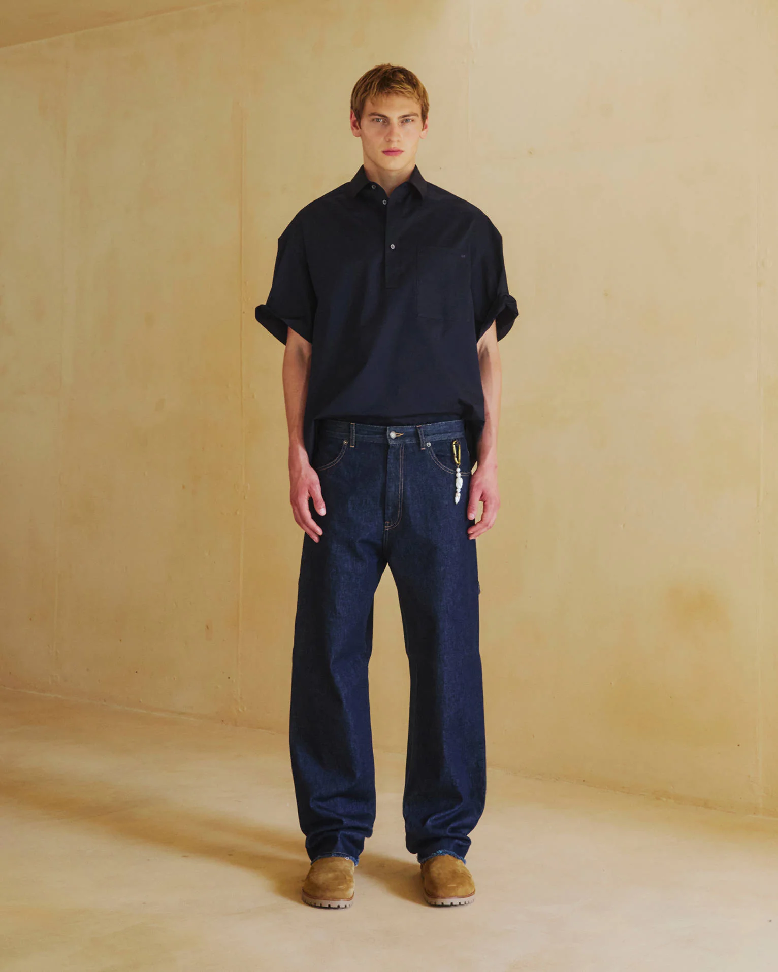 JOHN - RELAX FIT WORKER RAW DENIM