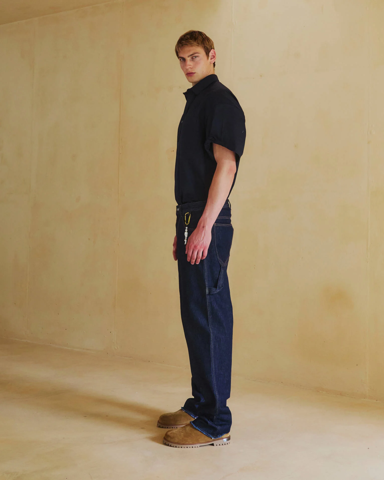 JOHN - RELAX FIT WORKER RAW DENIM - Image 2