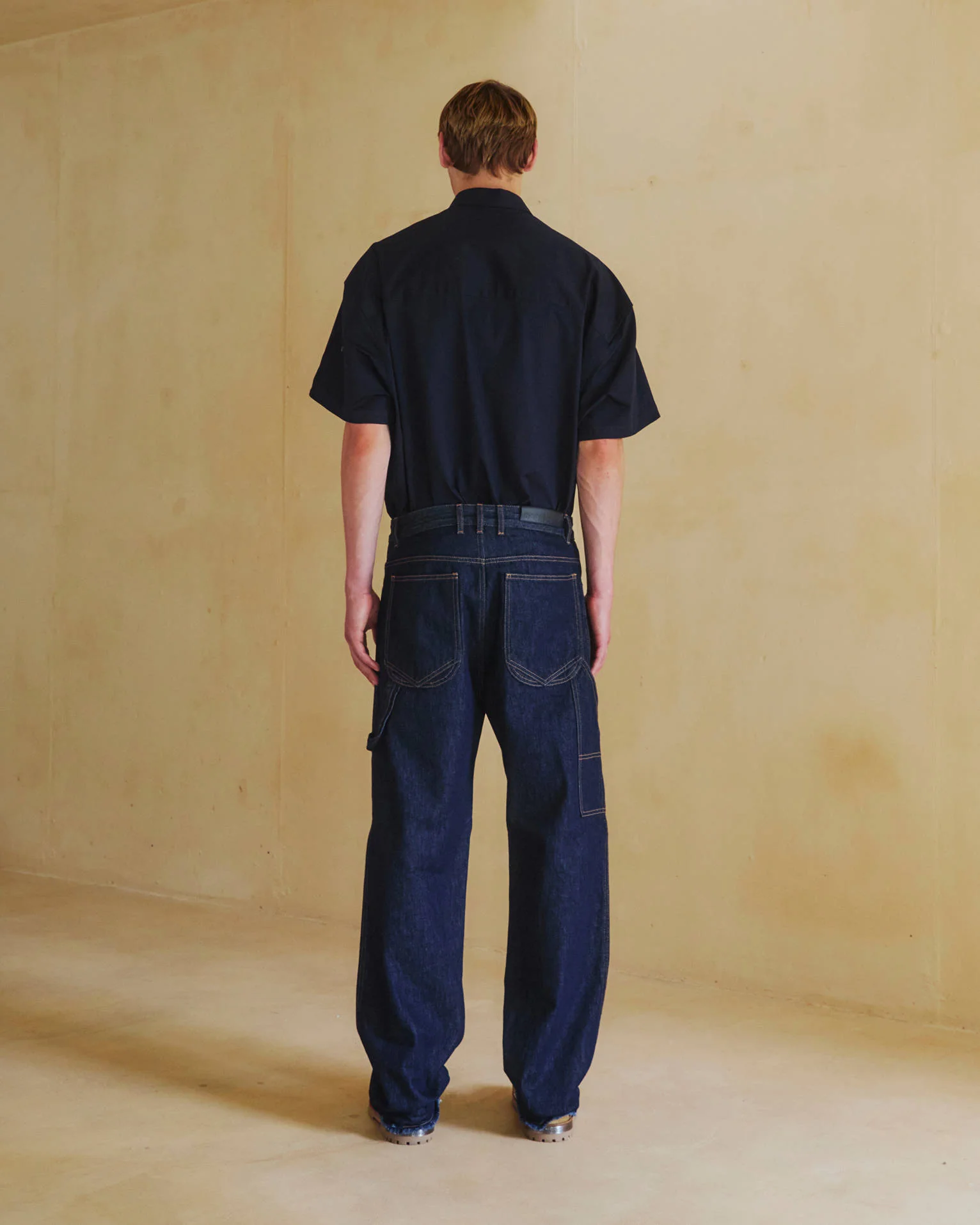 JOHN - RELAX FIT WORKER RAW DENIM - Image 3