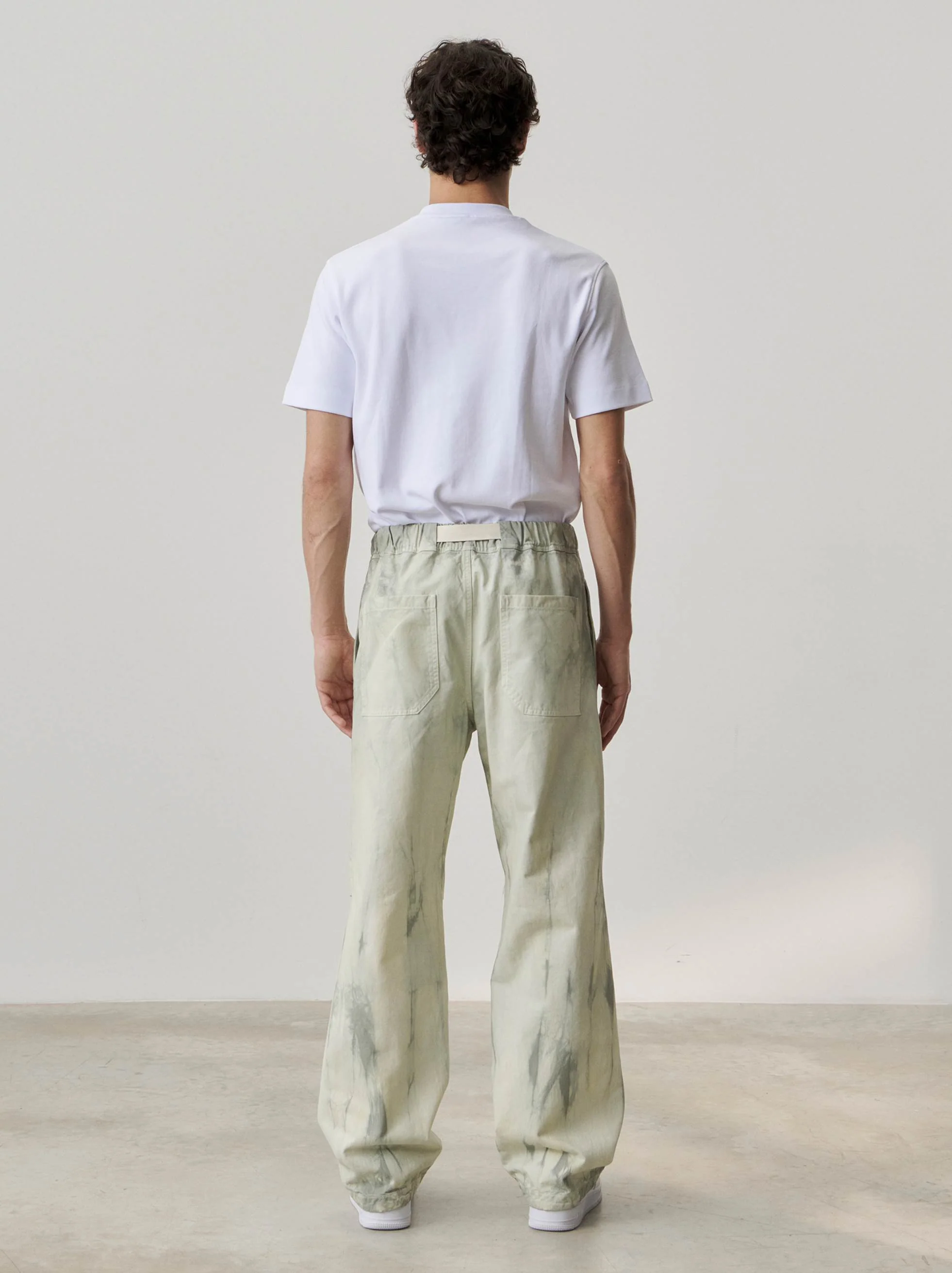JORDAN - TIE-DYE RELAX FIT TROUSERS - Image 3