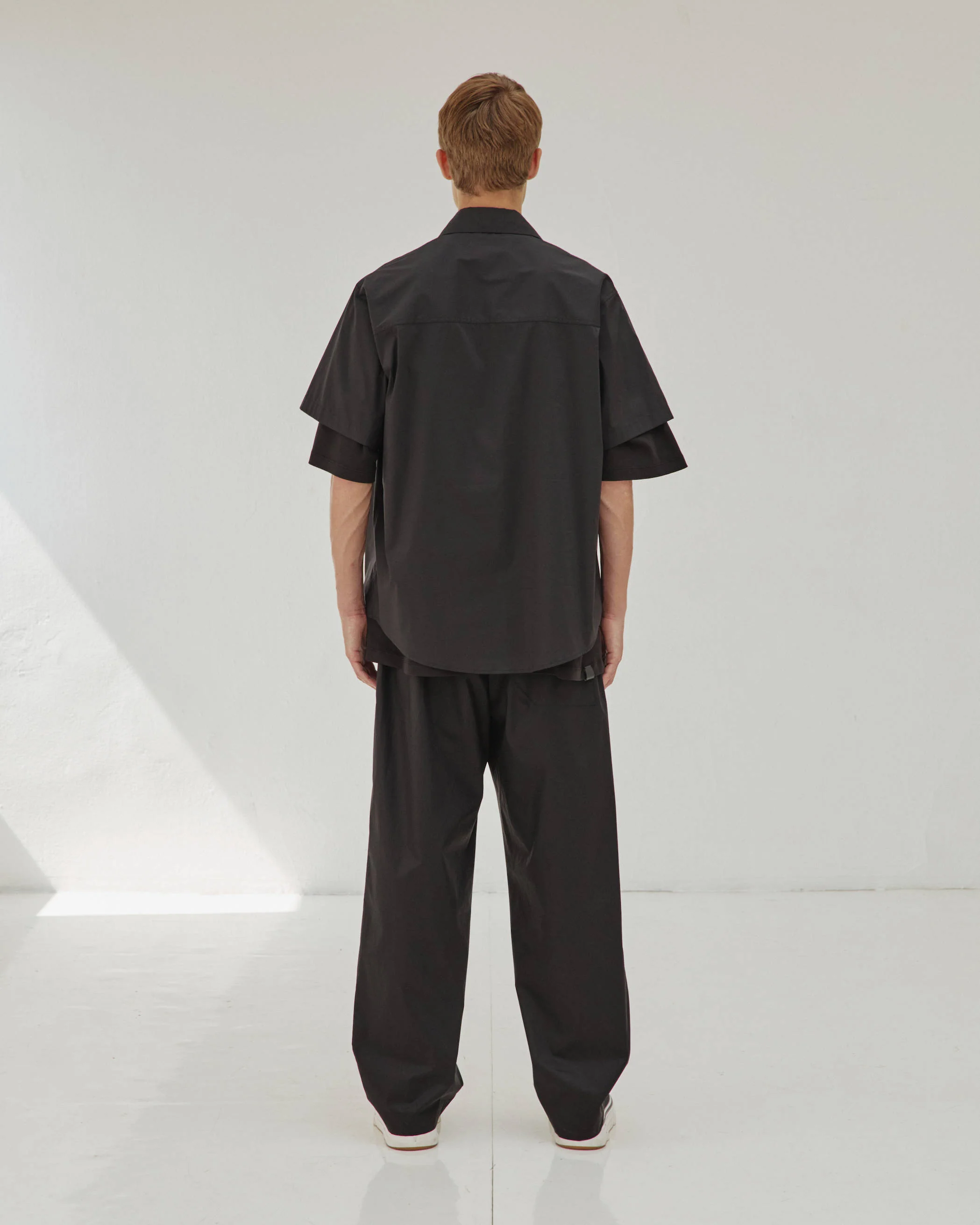 KARL - LIGHT WEIGHT POPELINE SHORT SLEEVED SHIRT - Image 3